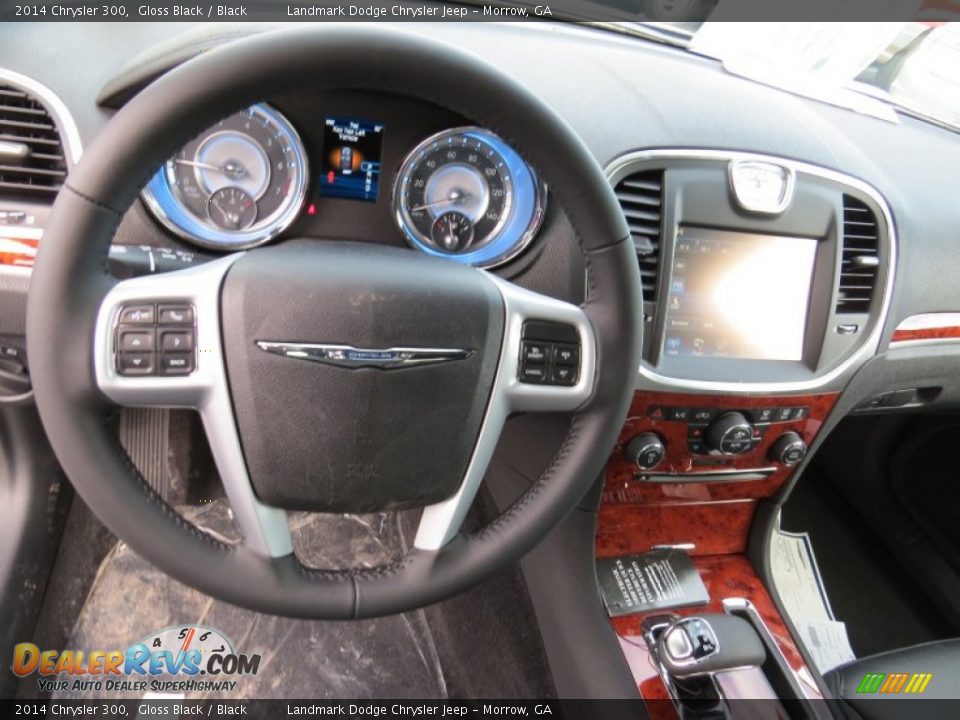 2014 Chrysler 300 Gloss Black / Black Photo #7