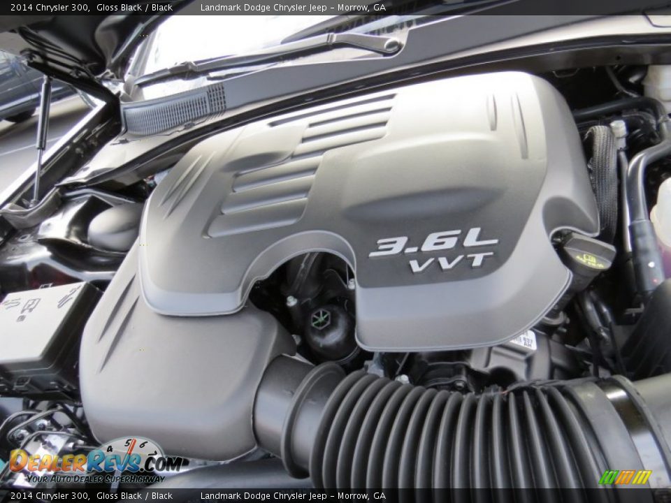 2014 Chrysler 300 Gloss Black / Black Photo #9