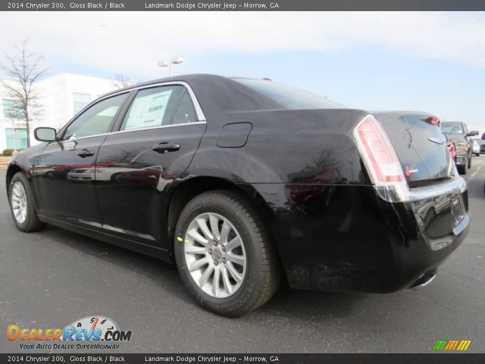 2014 Chrysler 300 Gloss Black / Black Photo #2