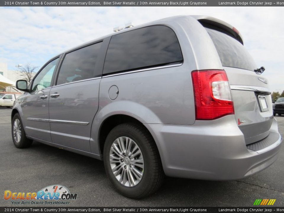 2014 Chrysler Town & Country 30th Anniversary Edition Billet Silver Metallic / 30th Anniversary Black/Light Graystone Photo #2