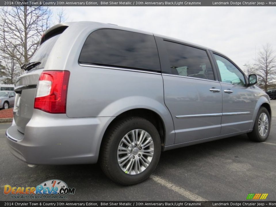 2014 Chrysler Town & Country 30th Anniversary Edition Billet Silver Metallic / 30th Anniversary Black/Light Graystone Photo #3