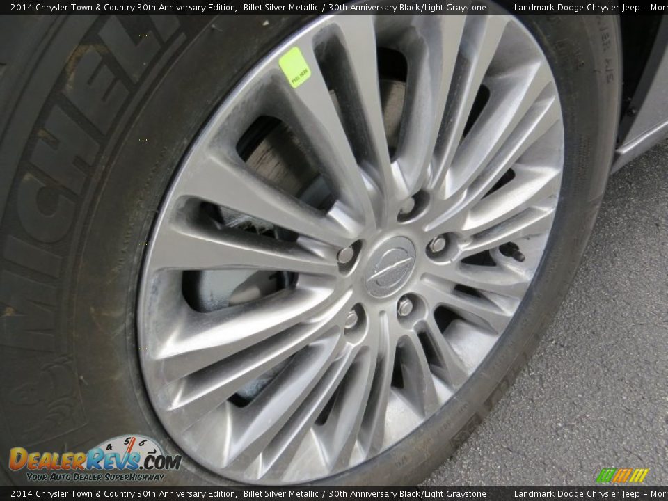 2014 Chrysler Town & Country 30th Anniversary Edition Billet Silver Metallic / 30th Anniversary Black/Light Graystone Photo #5