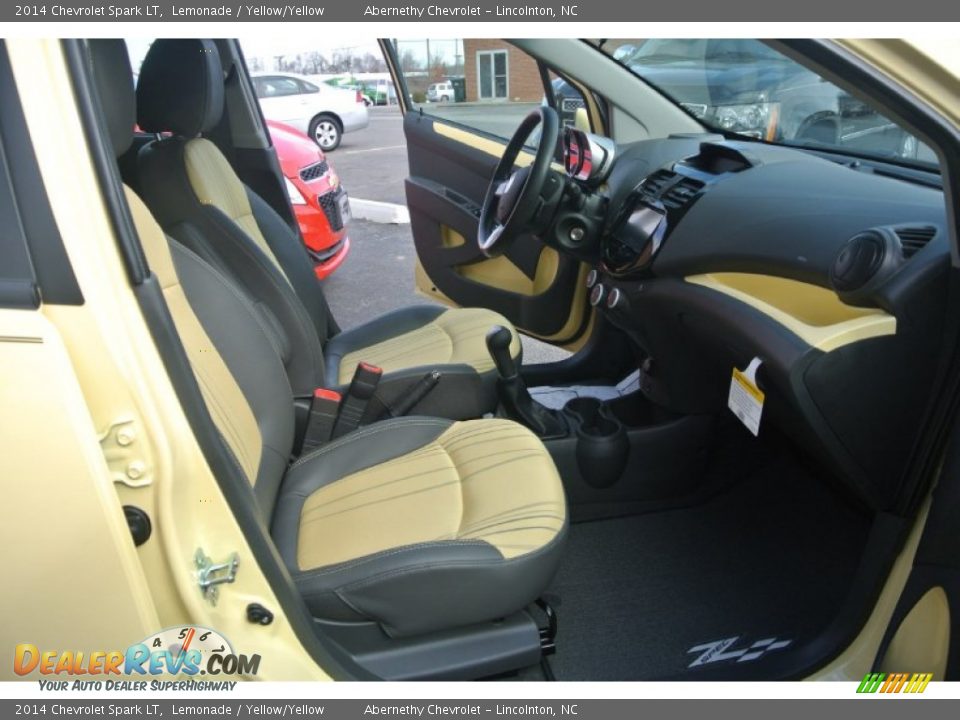 Front Seat of 2014 Chevrolet Spark LT Photo #16