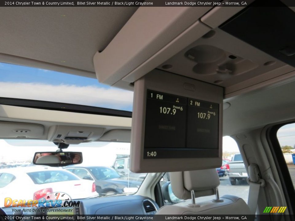 2014 Chrysler Town & Country Limited Billet Silver Metallic / Black/Light Graystone Photo #8