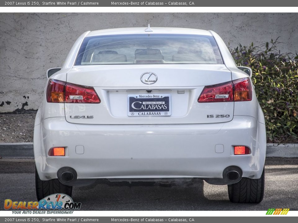 2007 Lexus IS 250 Starfire White Pearl / Cashmere Photo #3