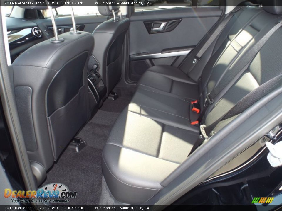 2014 Mercedes-Benz GLK 350 Black / Black Photo #8