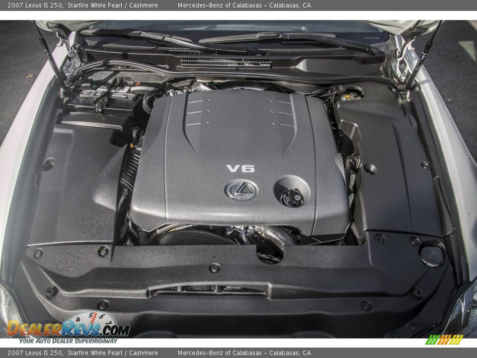 2007 Lexus IS 250 Starfire White Pearl / Cashmere Photo #8