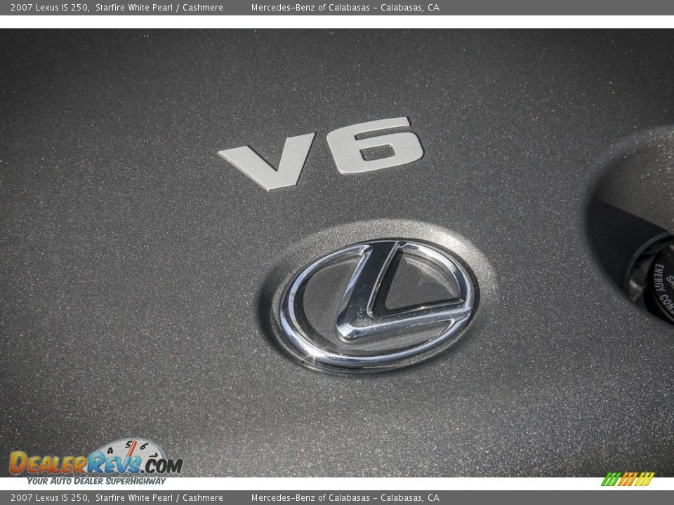 2007 Lexus IS 250 Starfire White Pearl / Cashmere Photo #25
