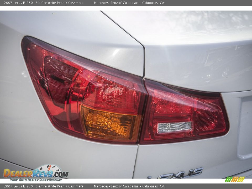 2007 Lexus IS 250 Starfire White Pearl / Cashmere Photo #28
