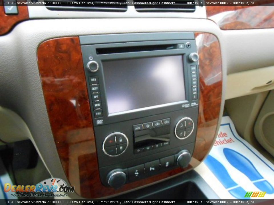 2014 Chevrolet Silverado 2500HD LTZ Crew Cab 4x4 Summit White / Dark Cashmere/Light Cashmere Photo #15