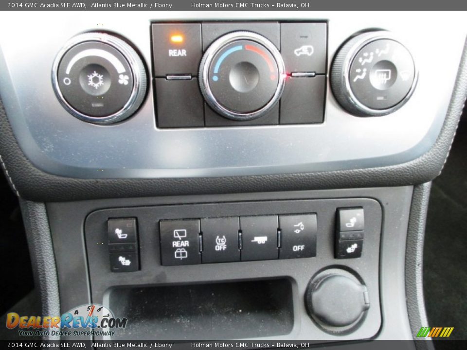 2014 GMC Acadia SLE AWD Atlantis Blue Metallic / Ebony Photo #12