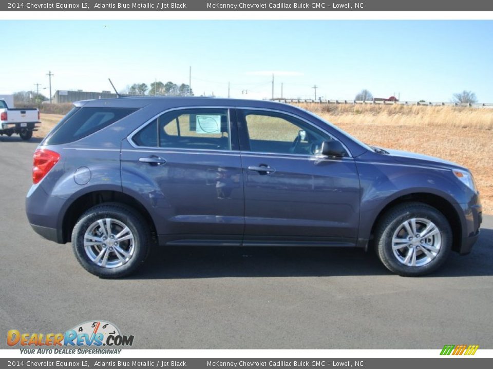2014 Chevrolet Equinox LS Atlantis Blue Metallic / Jet Black Photo #6