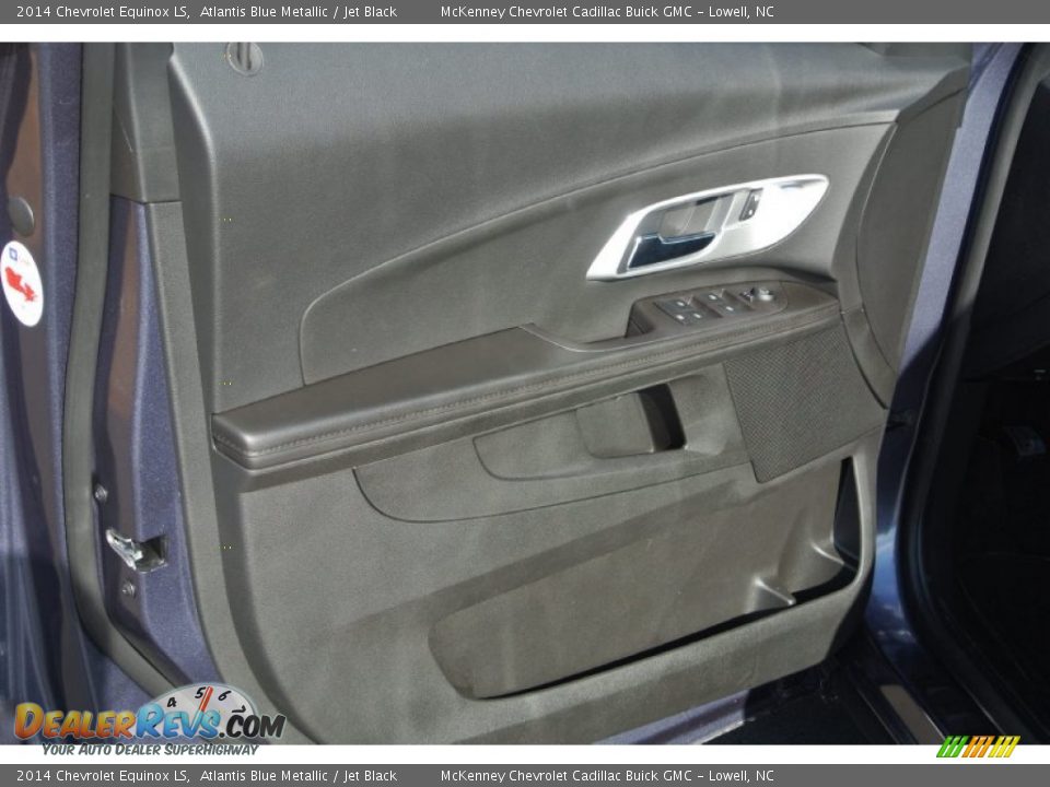 2014 Chevrolet Equinox LS Atlantis Blue Metallic / Jet Black Photo #9