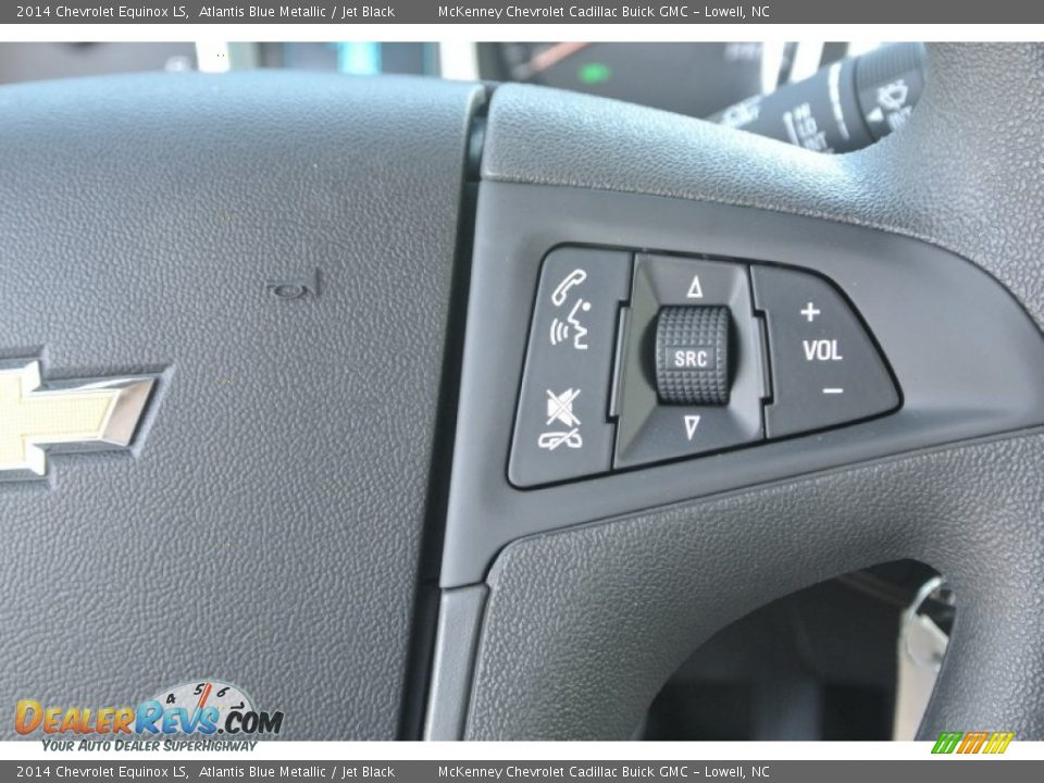 2014 Chevrolet Equinox LS Atlantis Blue Metallic / Jet Black Photo #12