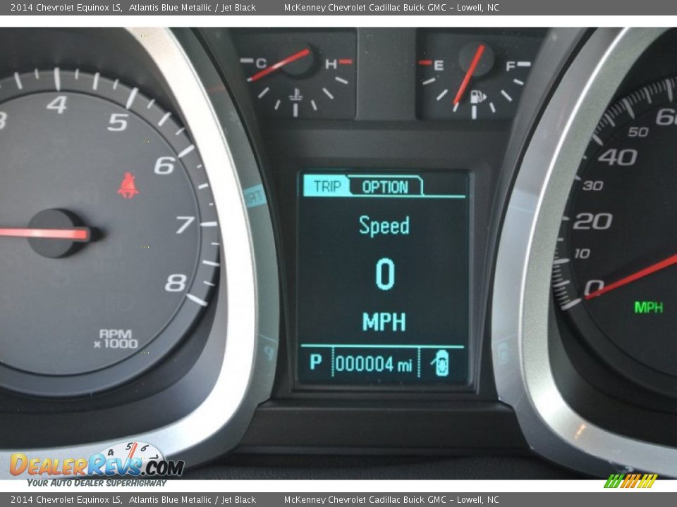 2014 Chevrolet Equinox LS Atlantis Blue Metallic / Jet Black Photo #13