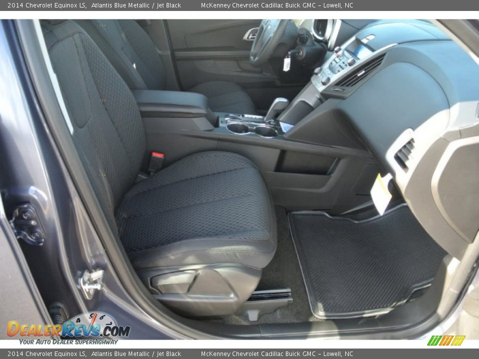 2014 Chevrolet Equinox LS Atlantis Blue Metallic / Jet Black Photo #16
