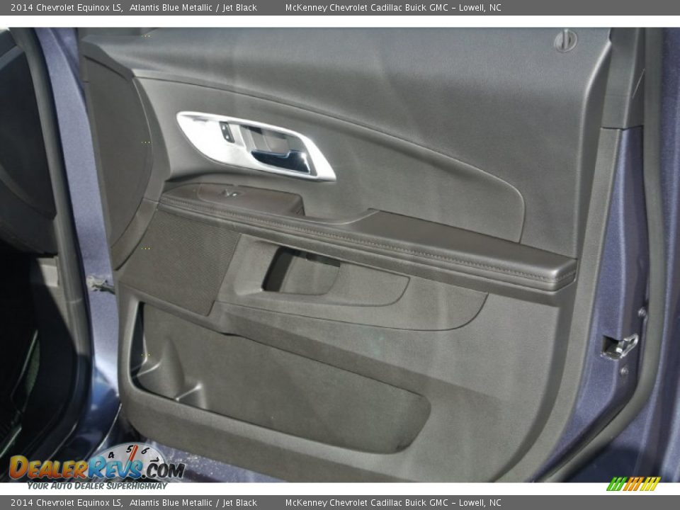 2014 Chevrolet Equinox LS Atlantis Blue Metallic / Jet Black Photo #17