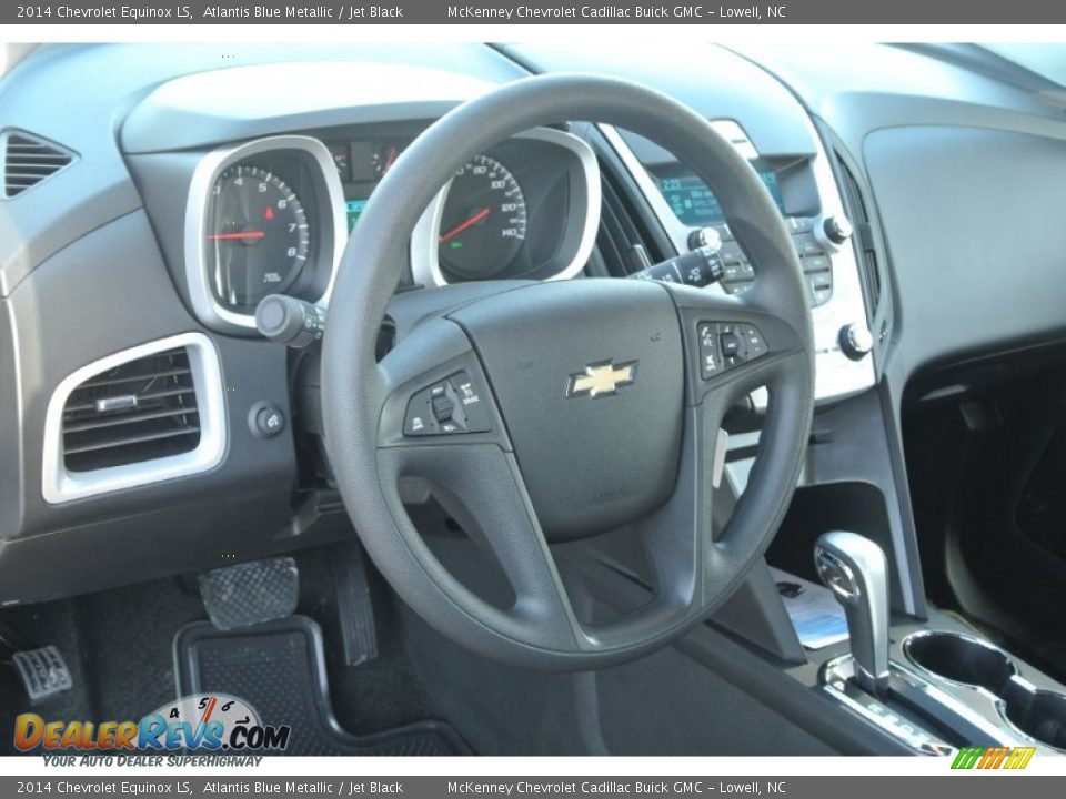 2014 Chevrolet Equinox LS Atlantis Blue Metallic / Jet Black Photo #20