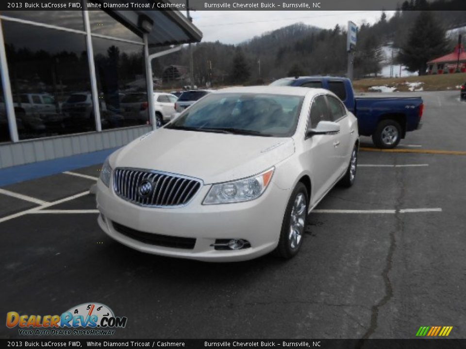 2013 Buick LaCrosse FWD White Diamond Tricoat / Cashmere Photo #1