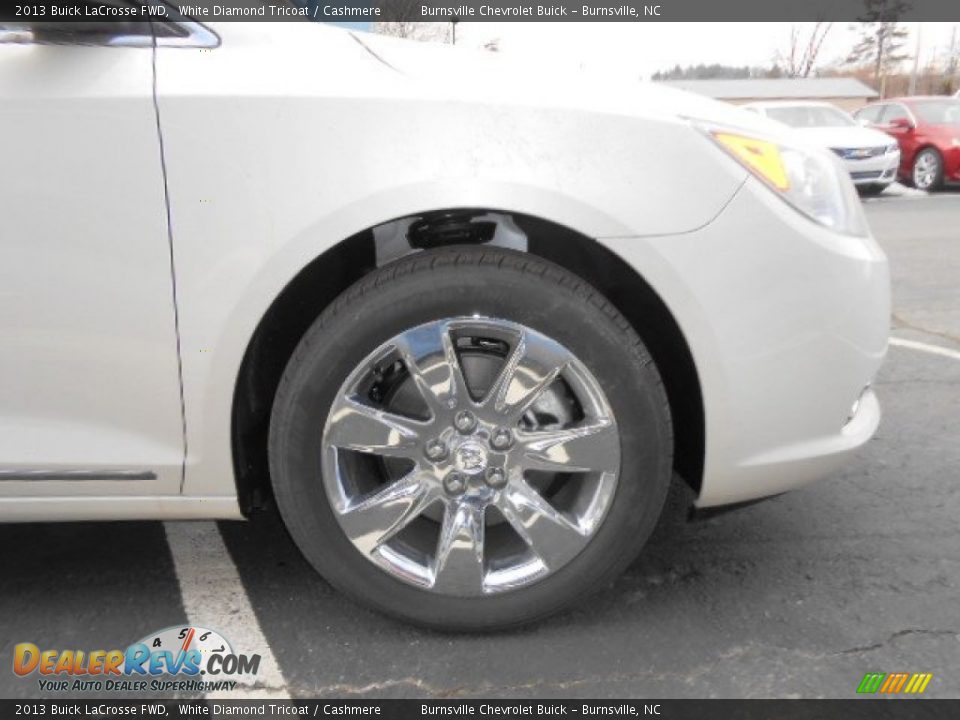 2013 Buick LaCrosse FWD White Diamond Tricoat / Cashmere Photo #5