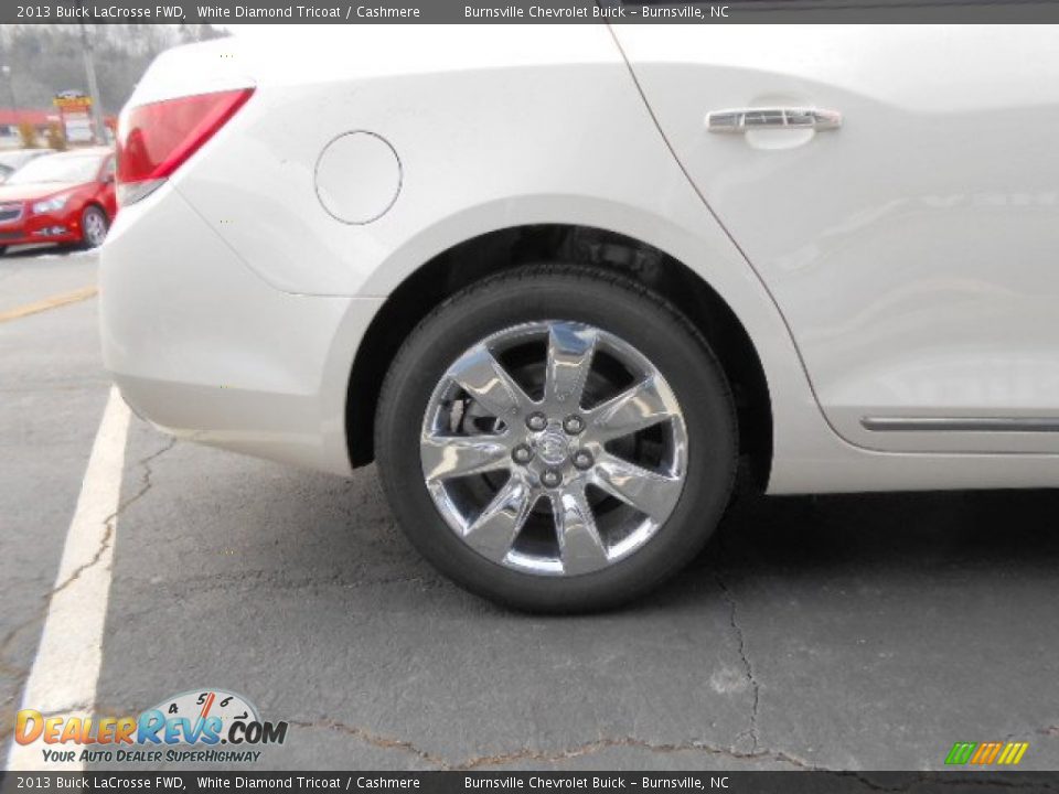 2013 Buick LaCrosse FWD White Diamond Tricoat / Cashmere Photo #6