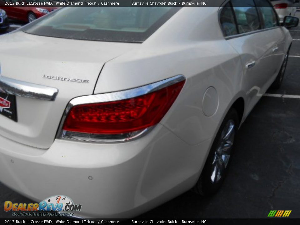 2013 Buick LaCrosse FWD White Diamond Tricoat / Cashmere Photo #8