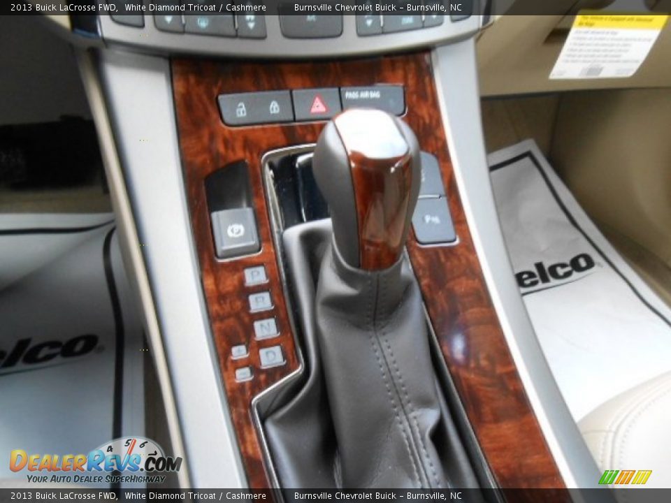 2013 Buick LaCrosse FWD White Diamond Tricoat / Cashmere Photo #13