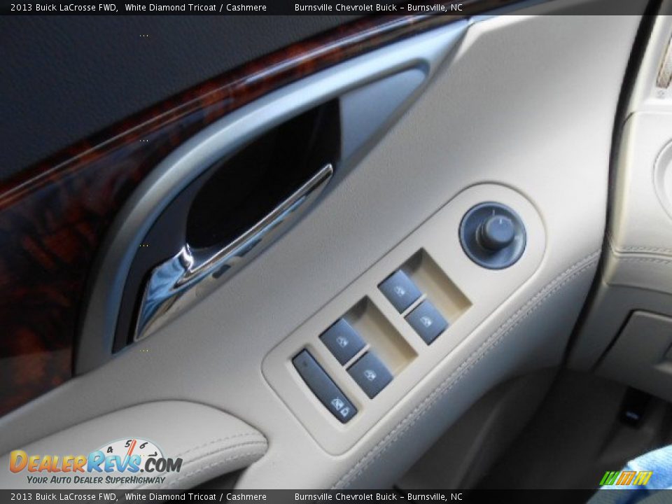 2013 Buick LaCrosse FWD White Diamond Tricoat / Cashmere Photo #16