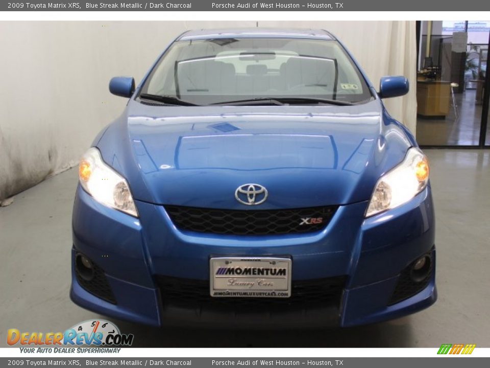 2009 Toyota Matrix XRS Blue Streak Metallic / Dark Charcoal Photo #2