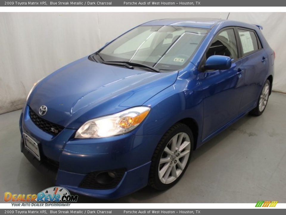 2009 Toyota Matrix XRS Blue Streak Metallic / Dark Charcoal Photo #3