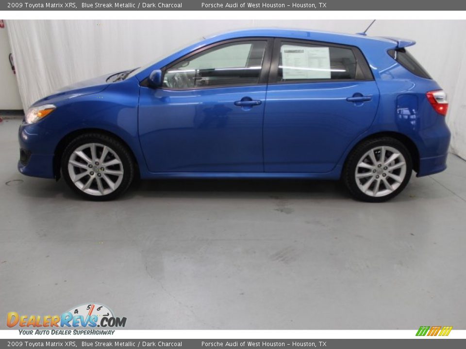Blue Streak Metallic 2009 Toyota Matrix XRS Photo #4