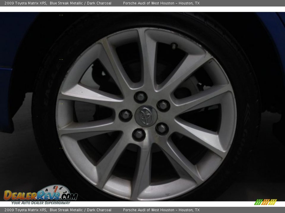 2009 Toyota Matrix XRS Blue Streak Metallic / Dark Charcoal Photo #8