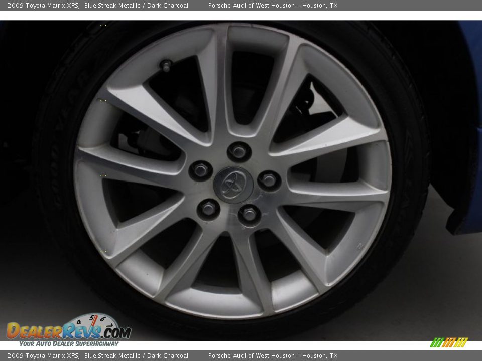 2009 Toyota Matrix XRS Blue Streak Metallic / Dark Charcoal Photo #11