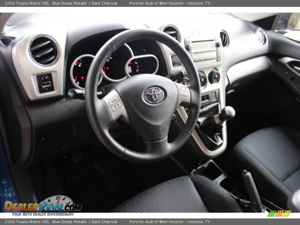 2009 Toyota Matrix XRS Blue Streak Metallic / Dark Charcoal Photo #13