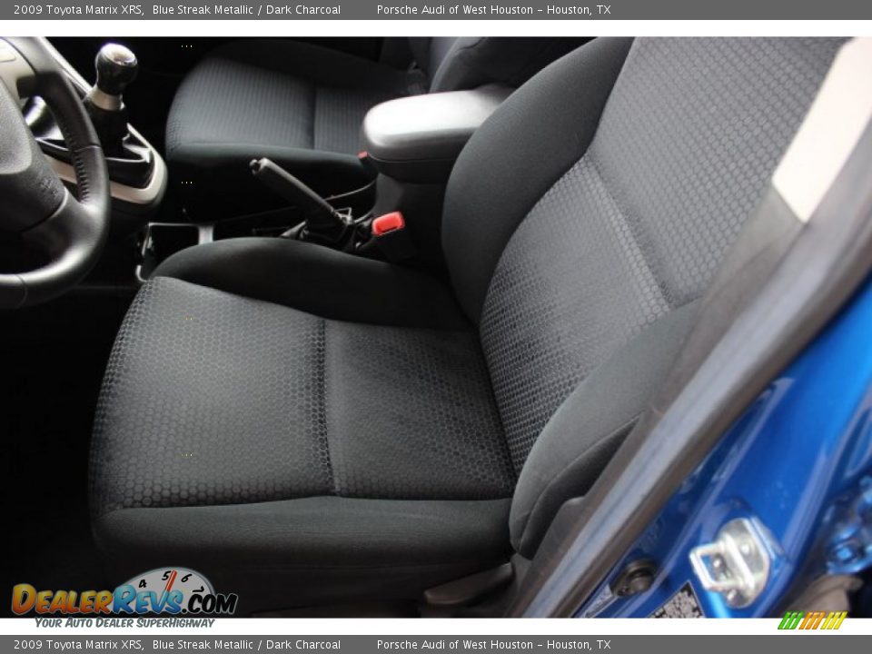 2009 Toyota Matrix XRS Blue Streak Metallic / Dark Charcoal Photo #14