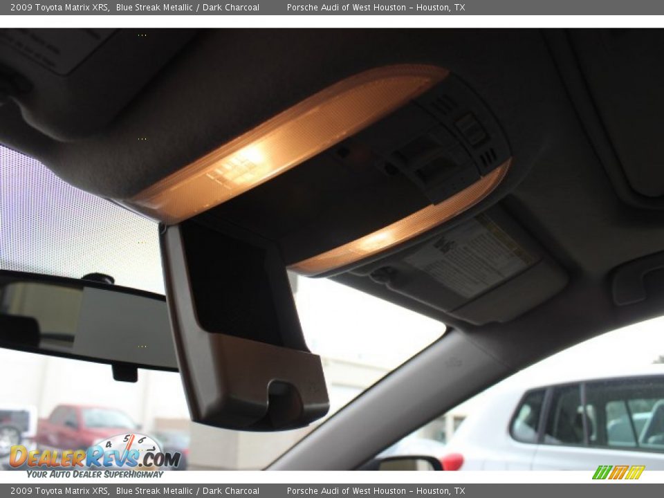 2009 Toyota Matrix XRS Blue Streak Metallic / Dark Charcoal Photo #18