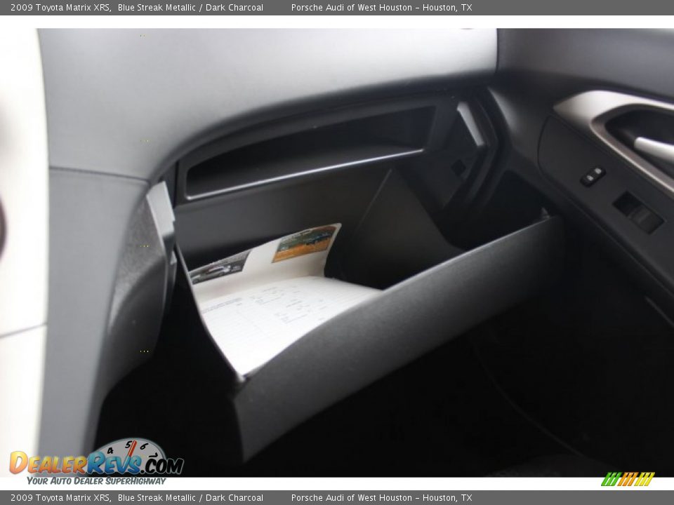 2009 Toyota Matrix XRS Blue Streak Metallic / Dark Charcoal Photo #19
