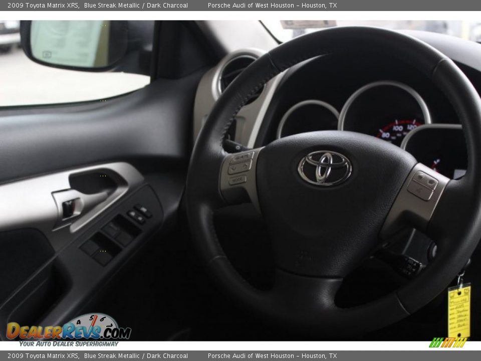 2009 Toyota Matrix XRS Blue Streak Metallic / Dark Charcoal Photo #30