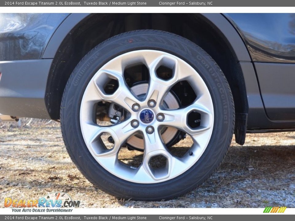 2014 Ford Escape Titanium 2.0L EcoBoost Wheel Photo #10