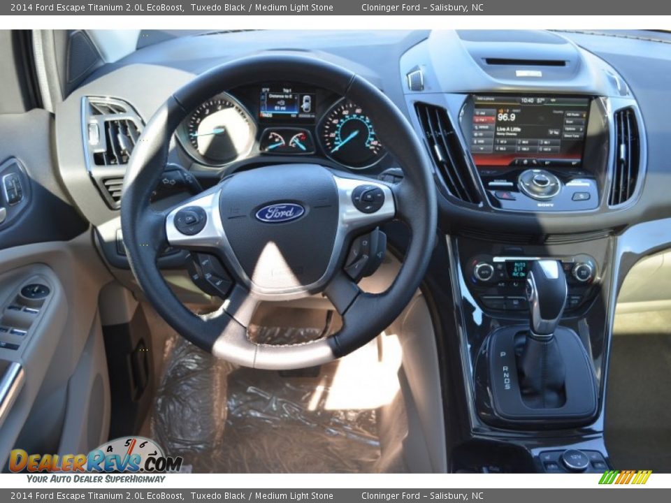 Dashboard of 2014 Ford Escape Titanium 2.0L EcoBoost Photo #11