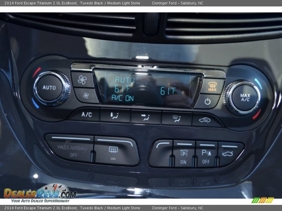 Controls of 2014 Ford Escape Titanium 2.0L EcoBoost Photo #20