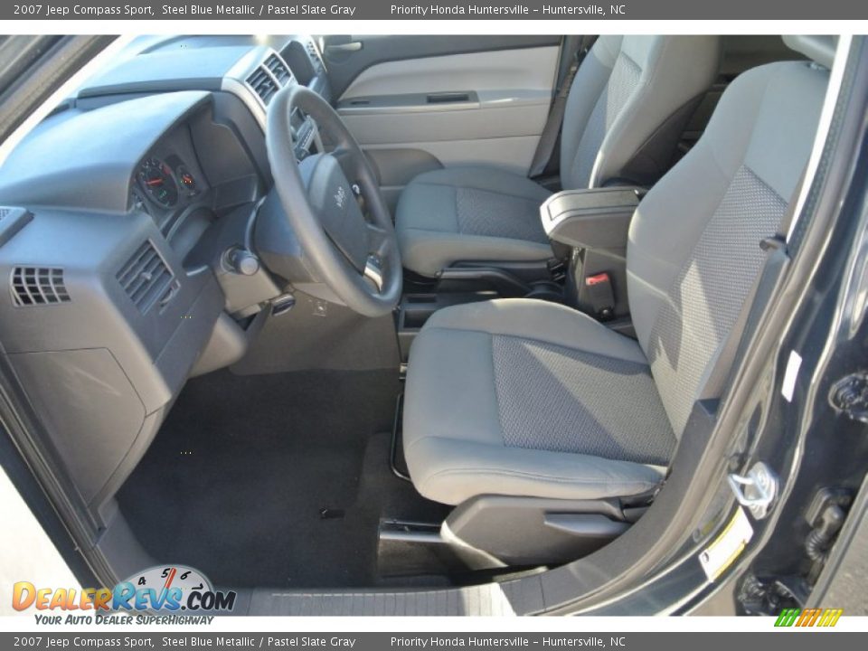 Front Seat of 2007 Jeep Compass Sport Photo #8