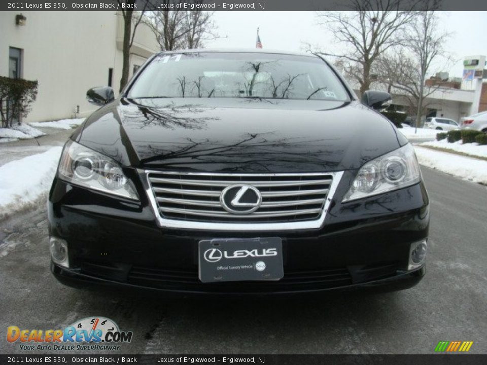 2011 Lexus ES 350 Obsidian Black / Black Photo #2