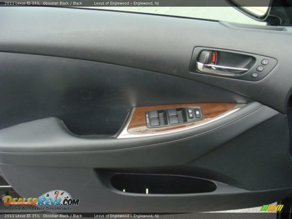 2011 Lexus ES 350 Obsidian Black / Black Photo #5