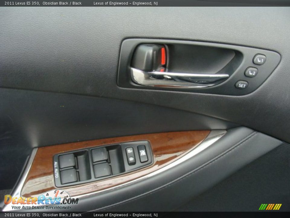 2011 Lexus ES 350 Obsidian Black / Black Photo #6