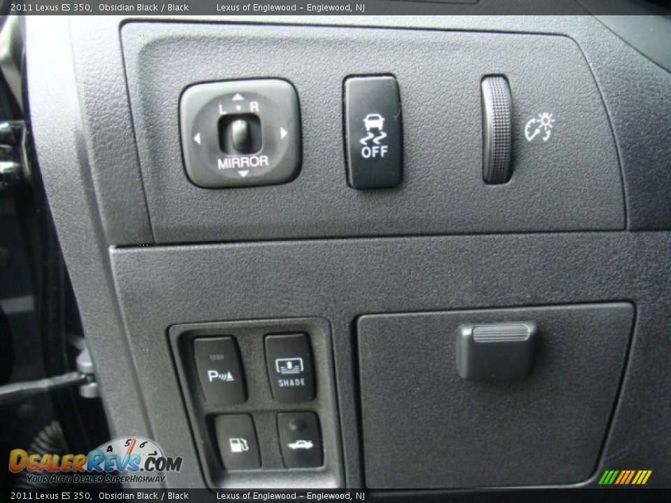 2011 Lexus ES 350 Obsidian Black / Black Photo #10