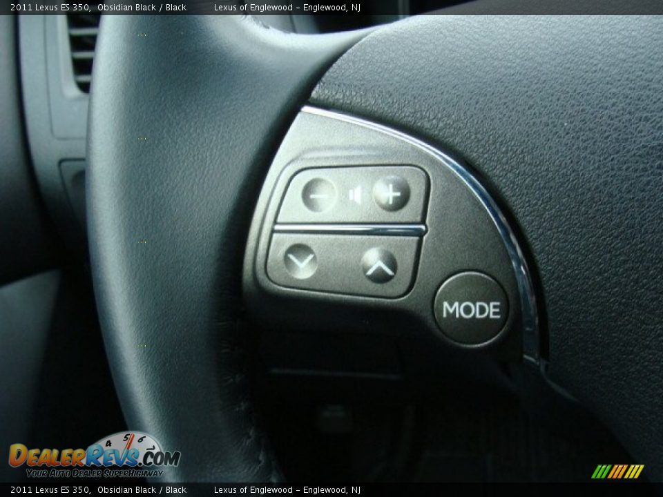 2011 Lexus ES 350 Obsidian Black / Black Photo #12
