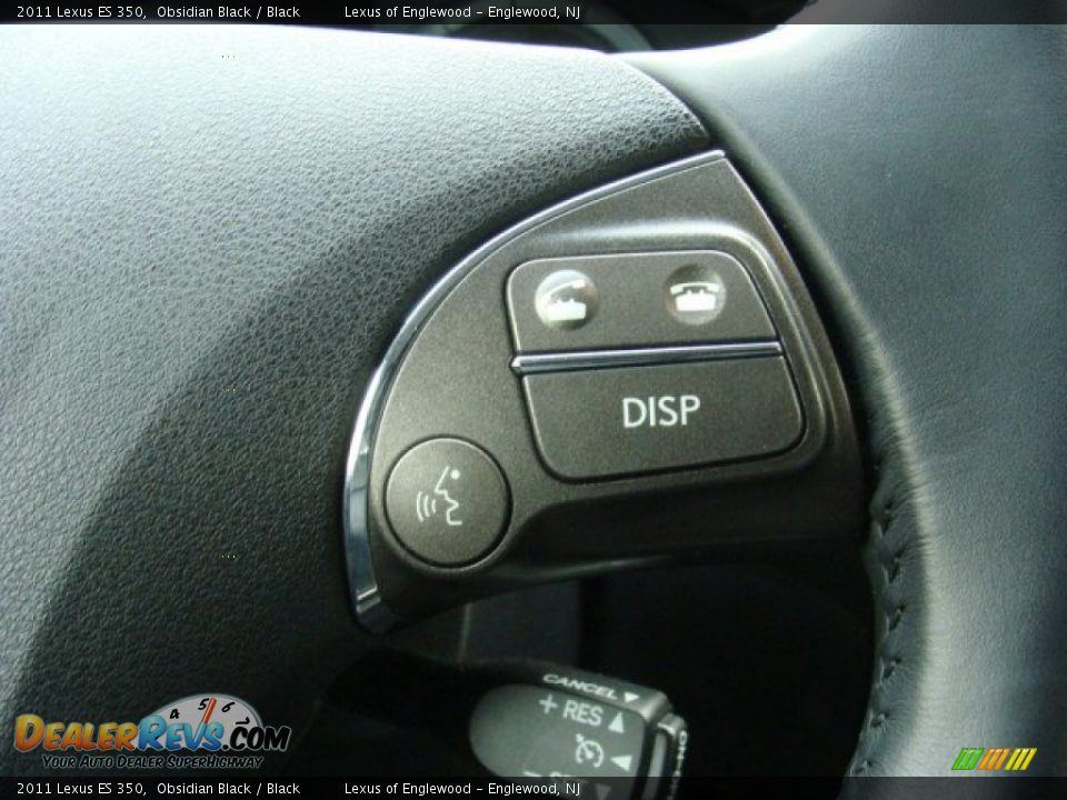 2011 Lexus ES 350 Obsidian Black / Black Photo #13