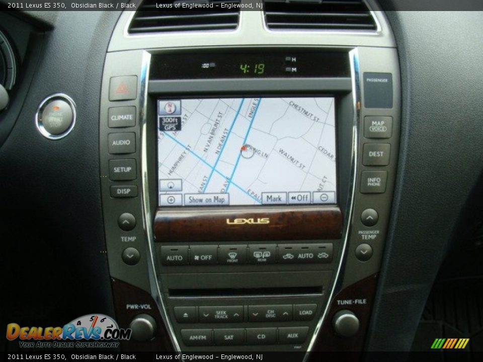 2011 Lexus ES 350 Obsidian Black / Black Photo #15