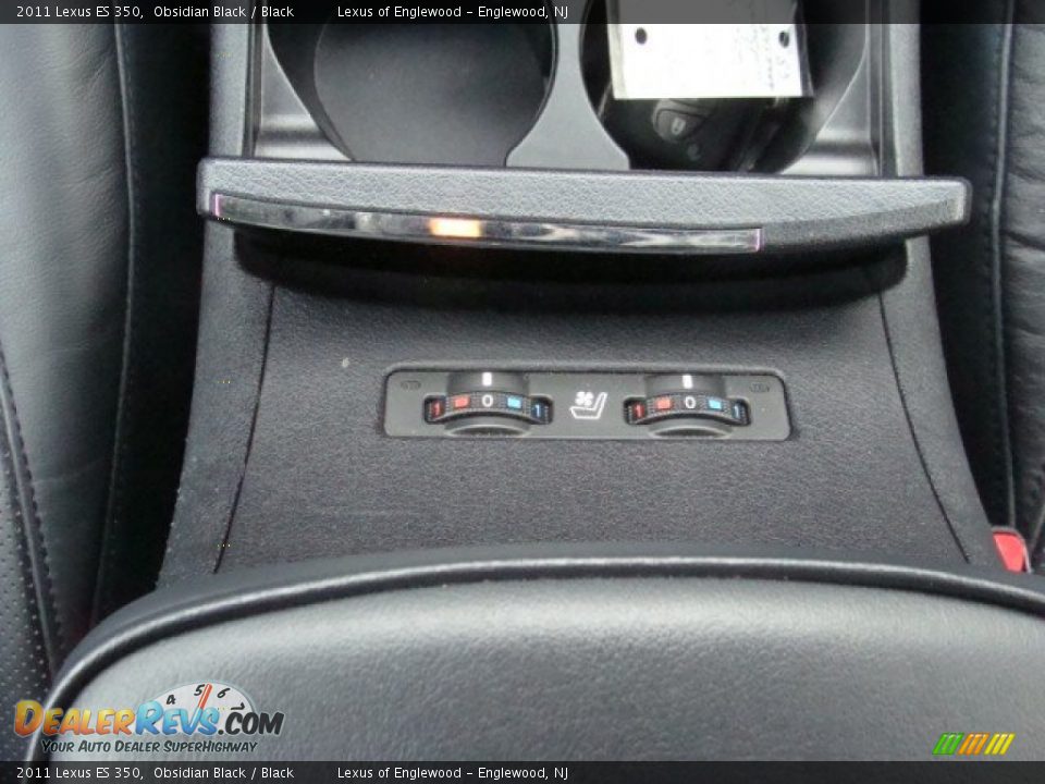 2011 Lexus ES 350 Obsidian Black / Black Photo #17